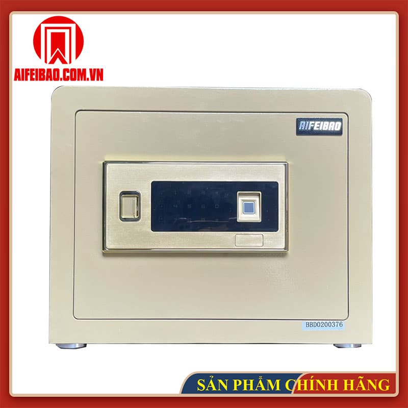 Mặt trước két Aifeibao HK-M/D-30-BL màu vàng