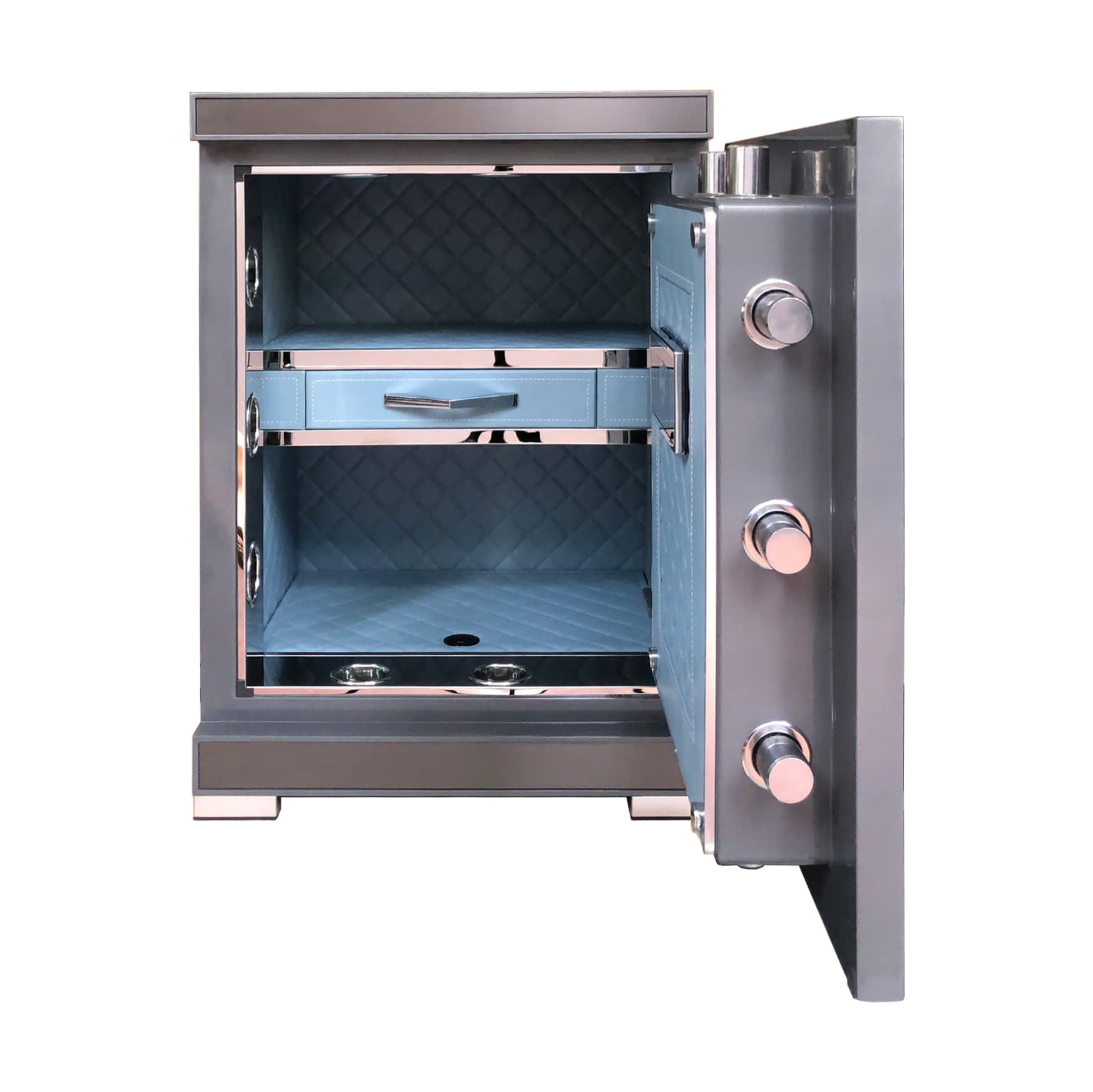 Két sắt BOFA BJ-60LJ mở cửa để quan sát khoang bên trong