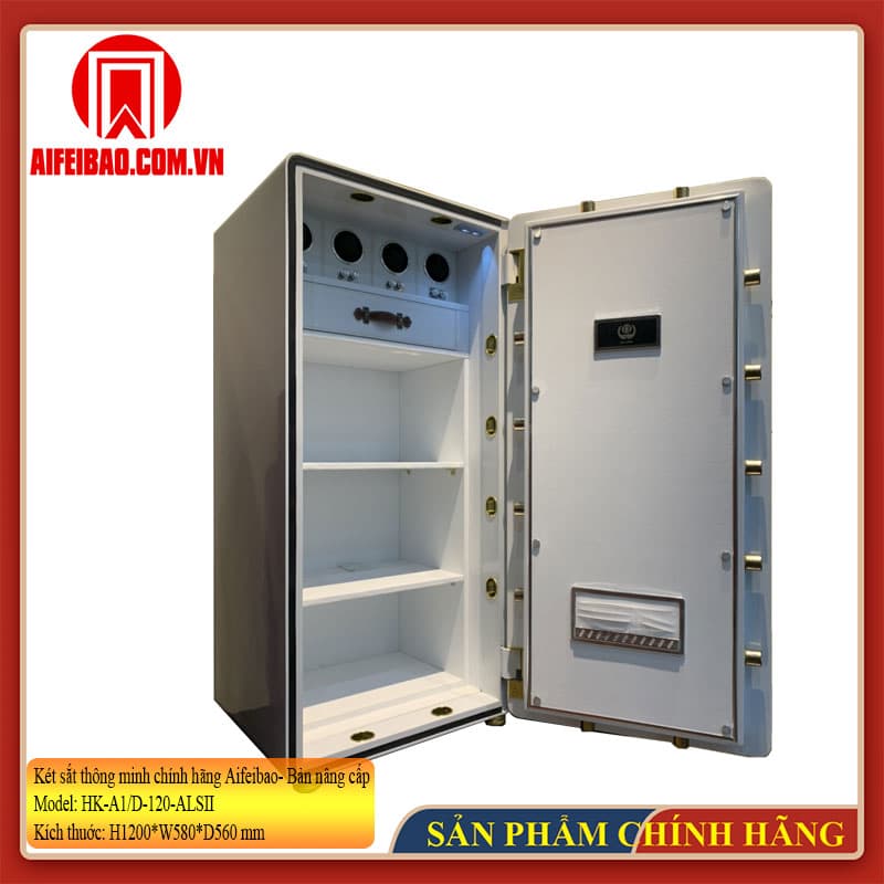 Nội thất Aifeibao HK-A1/D-120-ALSII với bốn vị trí đặt đồng hồ phía trên