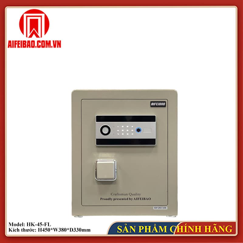 Mặt trước két sắt Aifeibao HK-45-FL