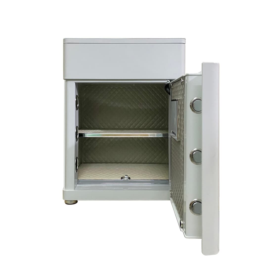 Két sắt BOFA BY-55CT mở cửa để quan sát khoang bên trong
