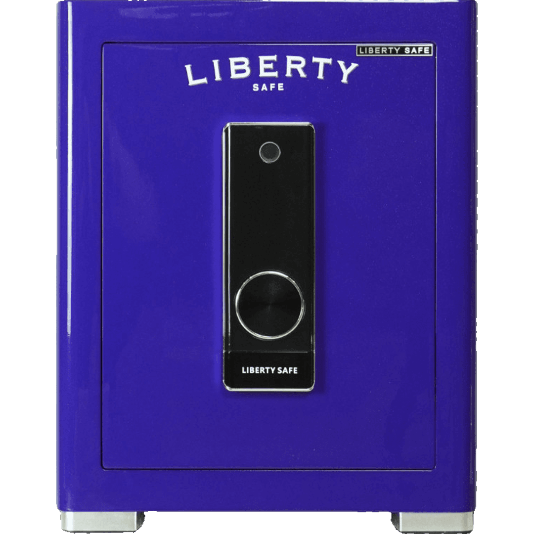Két Sắt Liberty LB58Pro Special Edition - Khóa Vân Tay Điện Tử Kết Nối Điện Thoại – Xanh Tím – ảnh tách nền
