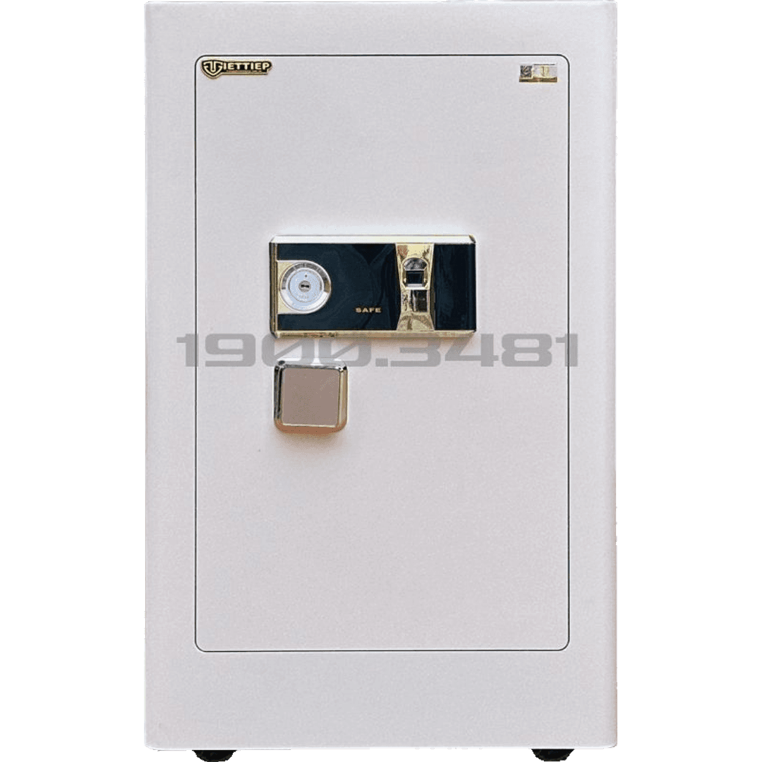 Két Sắt VSC98 FG - Khóa Vân Tay Cảm Biến – Trắng – ảnh tách nền