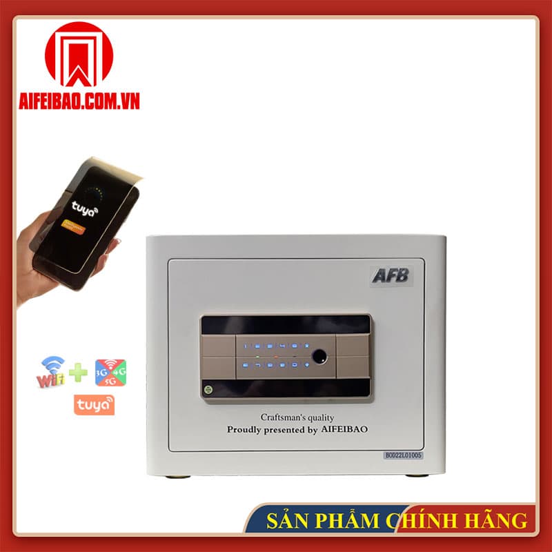 Mặt trước két Aifeibao HK-A1/D-30HM màu trắng