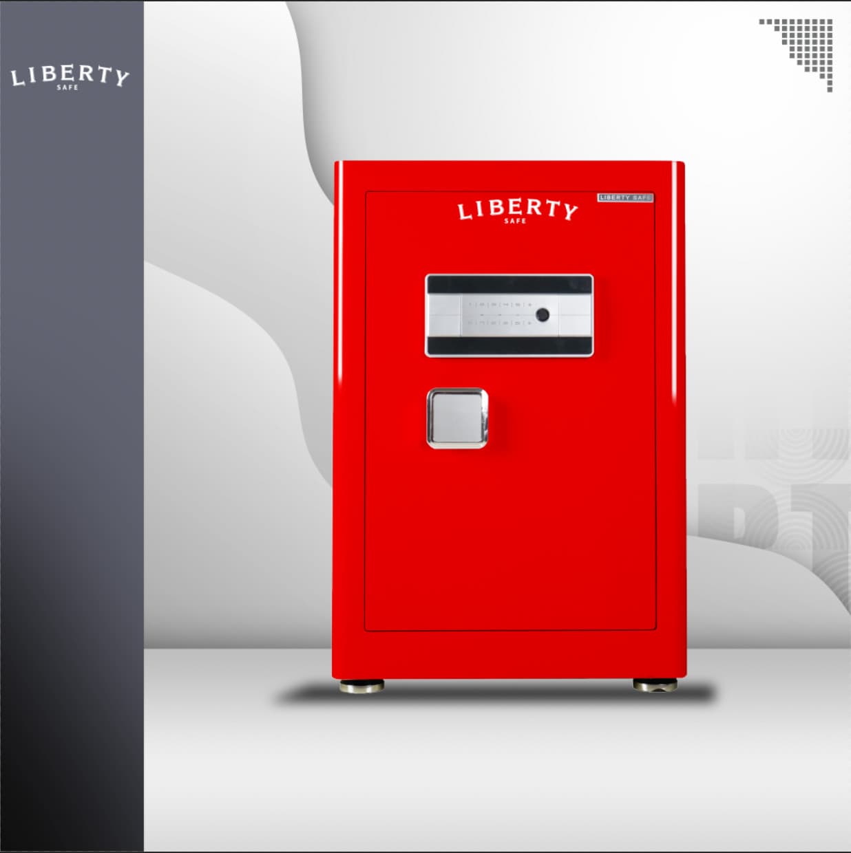 Két Sắt LIBERTY LB79S SPECIAL EDITION - Đỏ Ruby