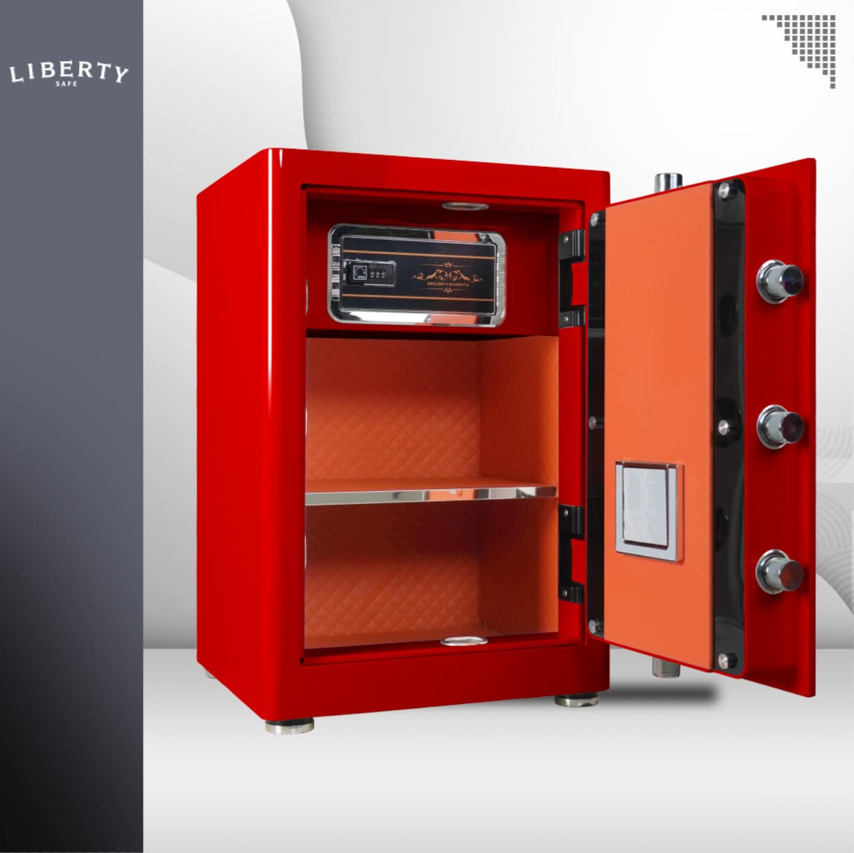 Két Sắt LIBERTY LB79S SPECIAL EDITION - Đỏ Ruby