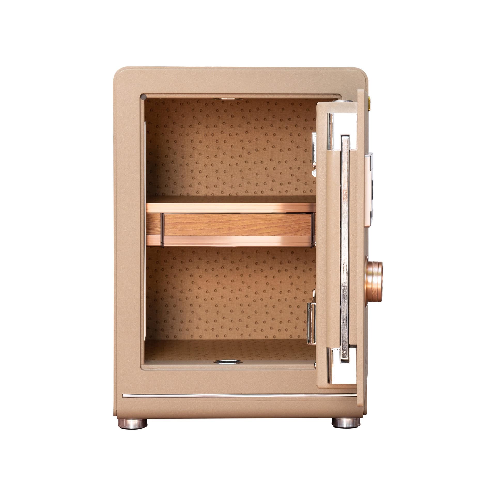 Két sắt BOFA BF-V-60BJ mở cửa để quan sát khoang bên trong