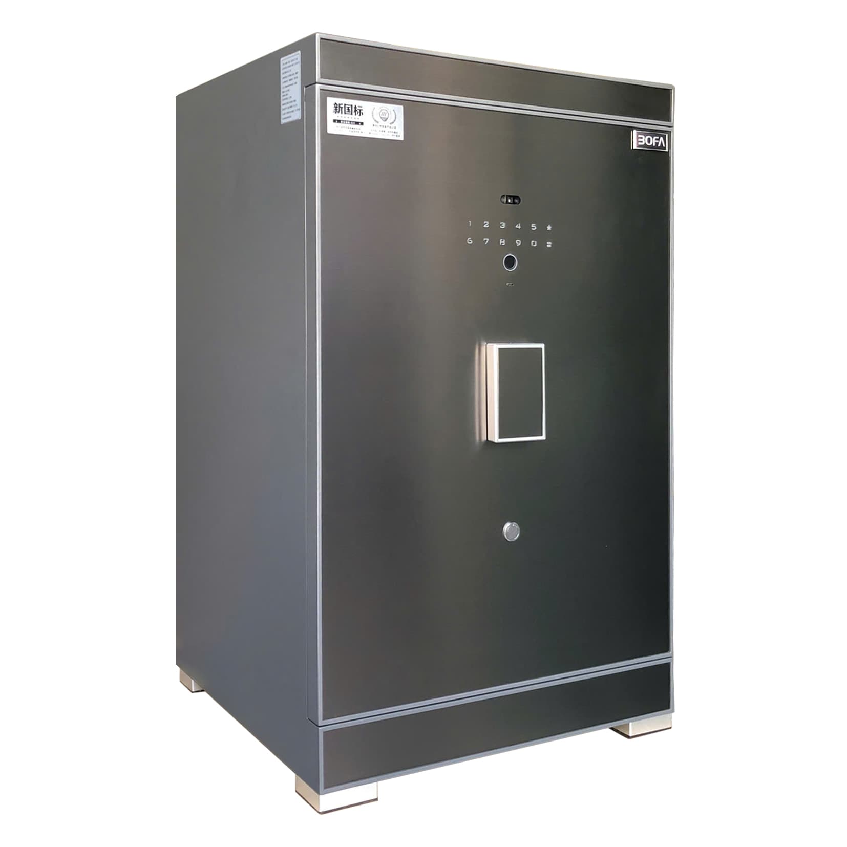 Két sắt BOFA BJ-80LJ nhìn từ góc nghiêng