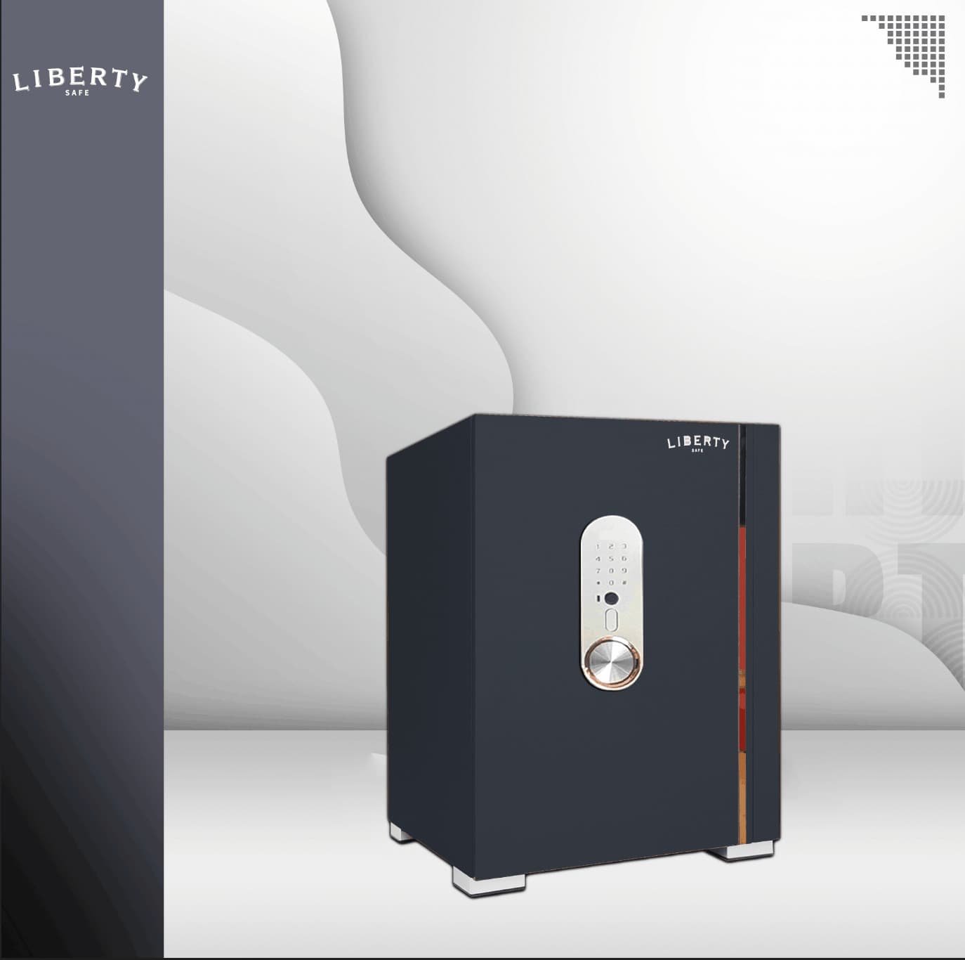 Két Sắt Liberty LB50 S10 Pro - Khóa Vân Tay Điện Tử Kết Nối Điện Thoại