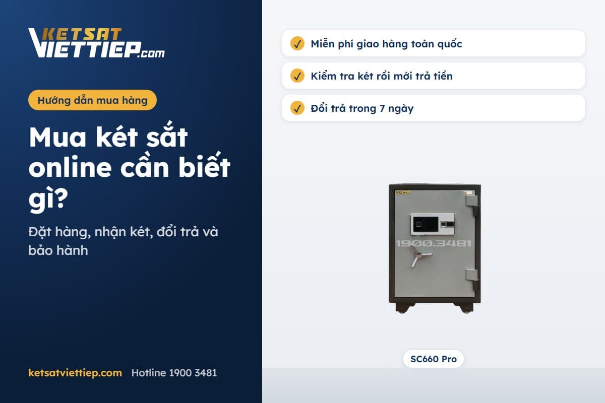 Két sắt SC660 Pro, miễn phí giao hàng, kiểm tra rồi trả tiền, đổi trả 7 ngày