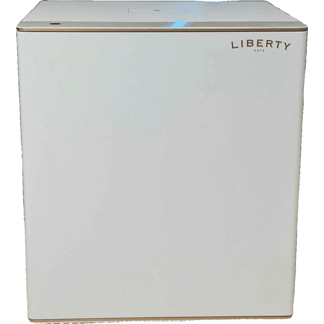Két Sắt Thông Minh LIBERTY LBX300 – Đầu Giường Cao Cấp – Nỉ Trắng – ảnh tách nền