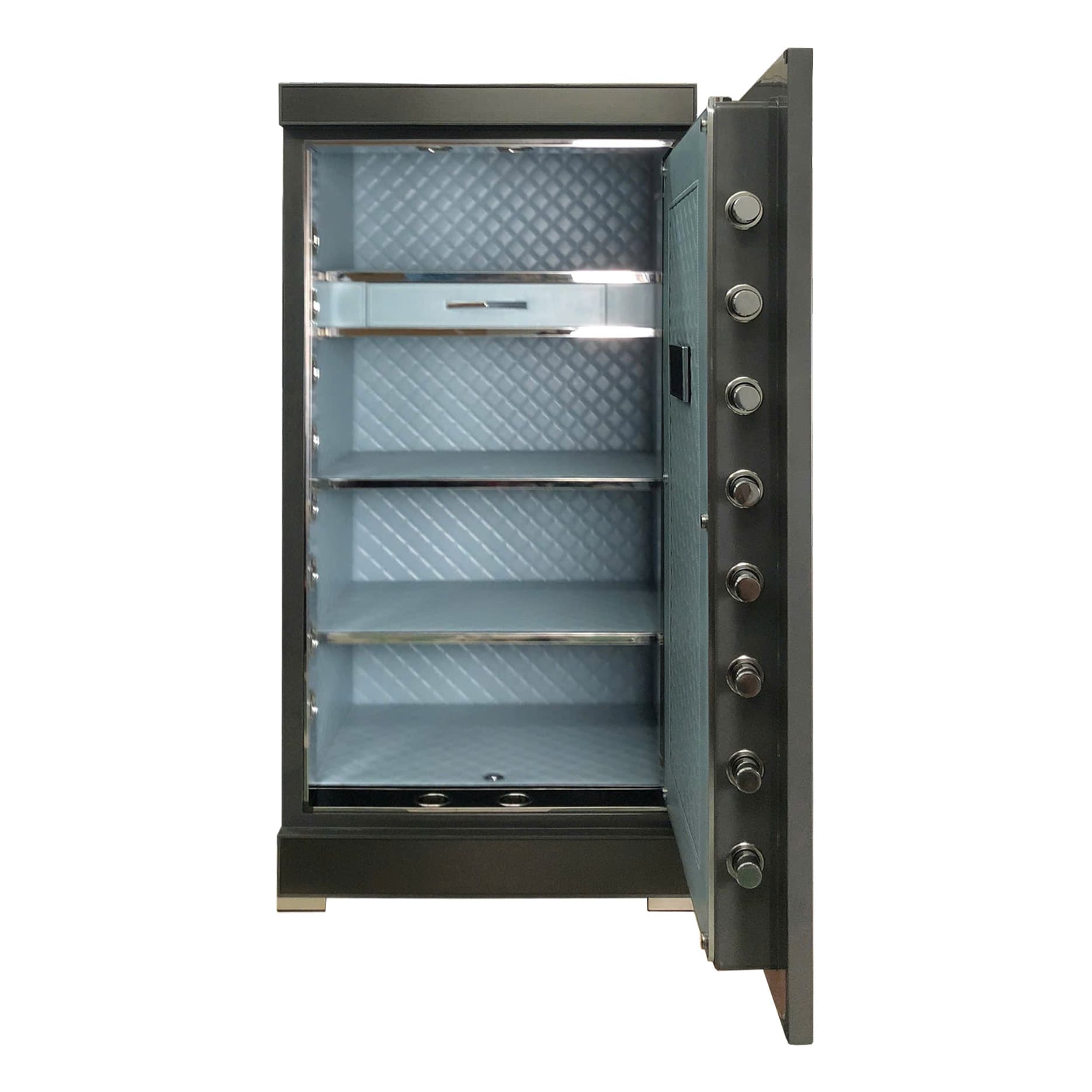 Két sắt BOFA BJ-120LJ mở cửa để quan sát khoang bên trong