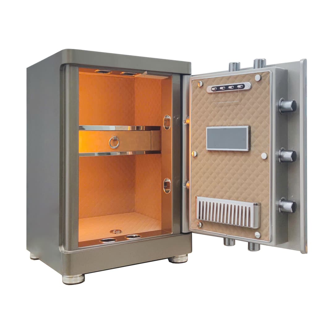 Két sắt BOFA FDG-A1/D-60BJ III mở cửa để quan sát khoang bên trong