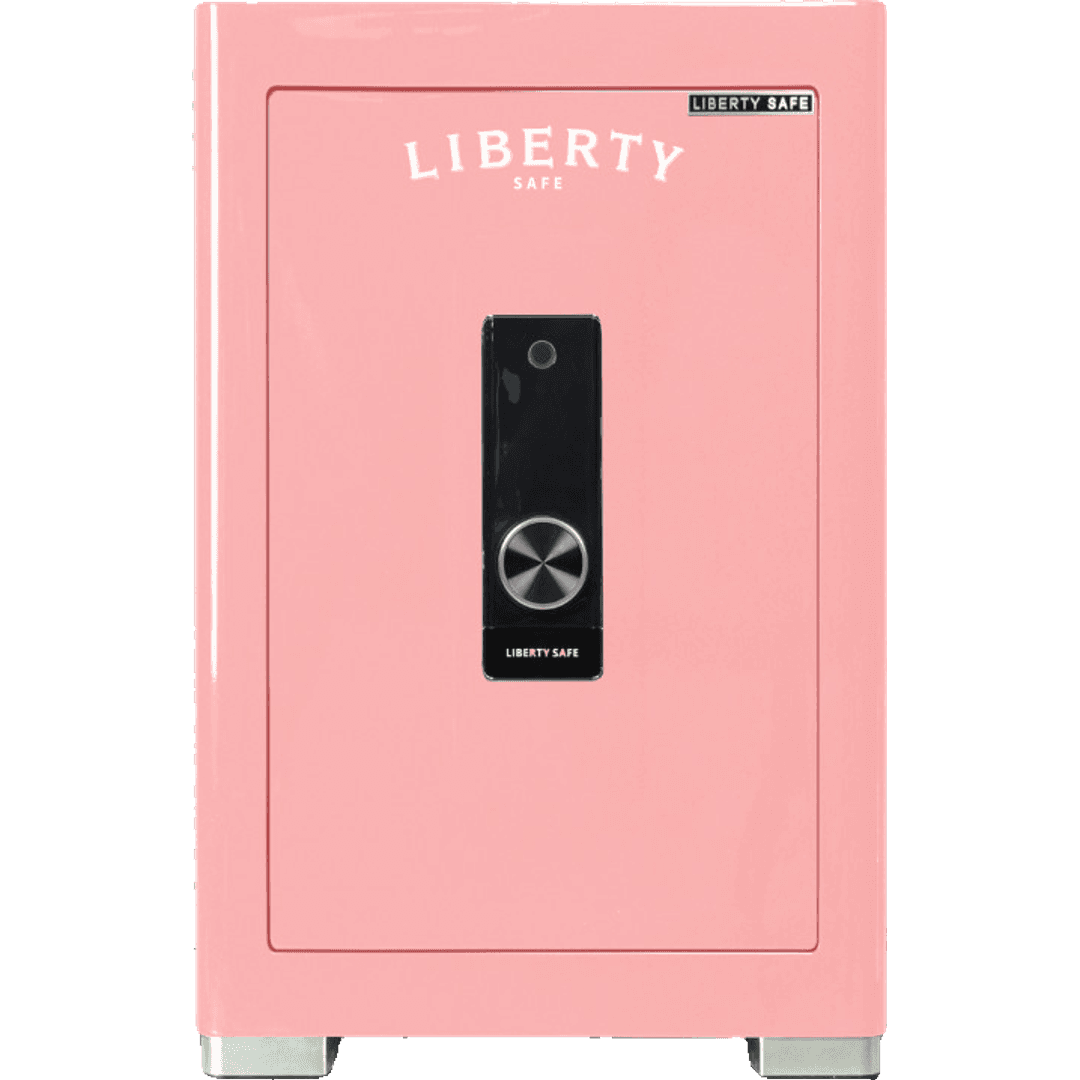 Két Sắt Liberty LB68Pro Special Edition - Khóa Vân Tay Điện Tử Kết Nối Điện Thoại – Hồng Phấn – ảnh tách nền