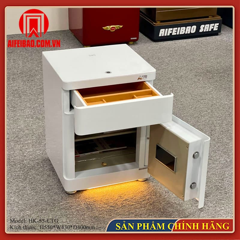 Ngăn kéo chia ô và khoang chứa mở của Aifeibao HK-55-CTG