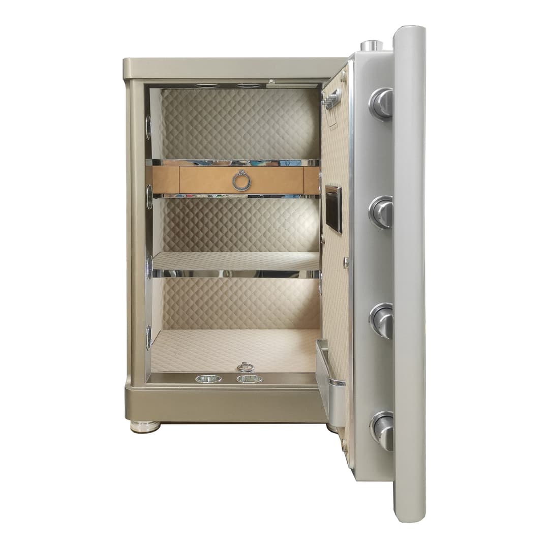 Két sắt BOFA FDG-A1/D-70BJ III mở cửa để quan sát khoang bên trong