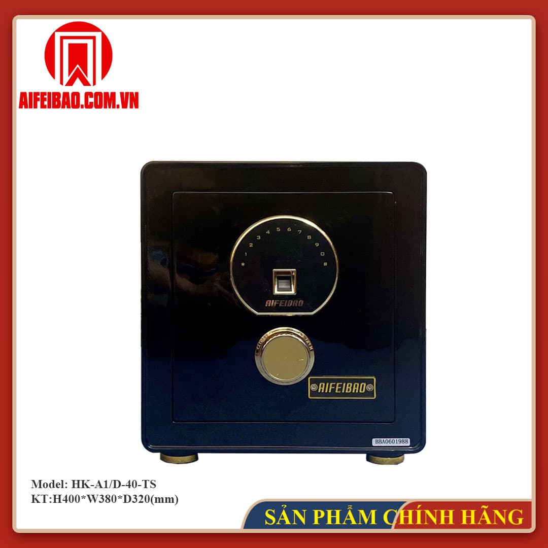Mặt trước két Aifeibao HK-A1/D-40-TS màu đen