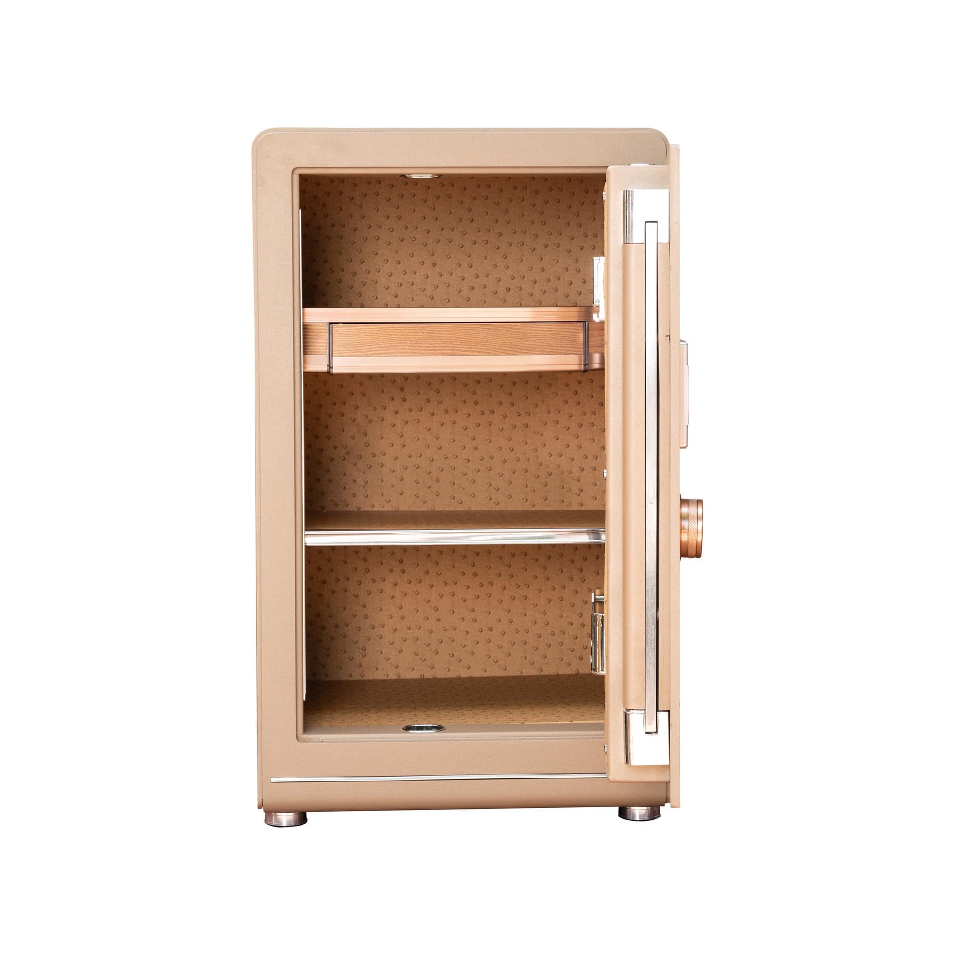 Két sắt BOFA BF-V-70BJ mở cửa để quan sát khoang bên trong