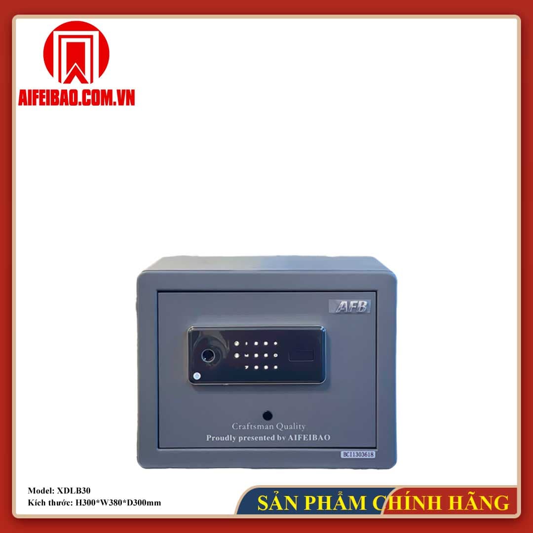 Mặt trước két Aifeibao XDLB30 màu xám