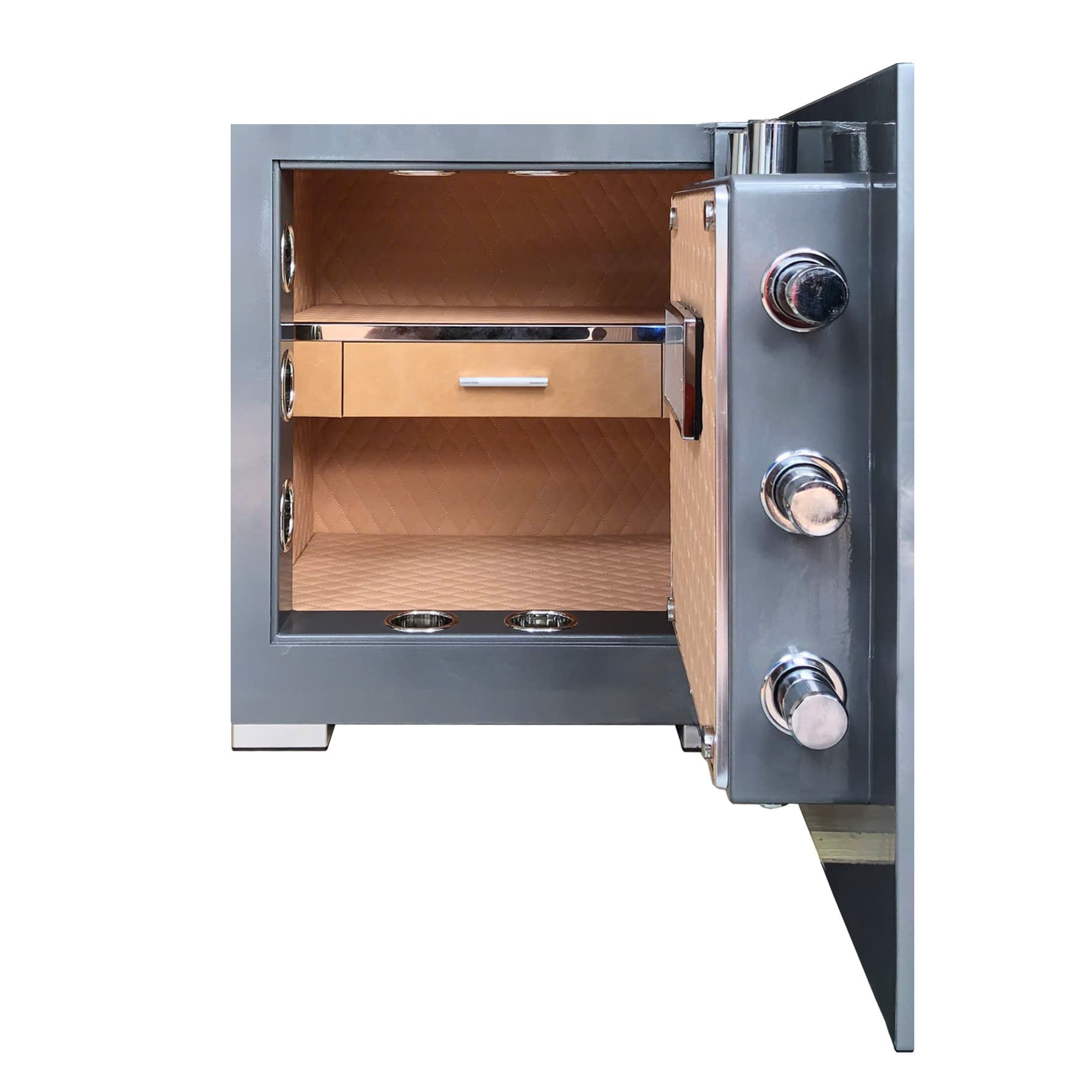 Két sắt BOFA BS-45LY mở cửa để quan sát khoang bên trong