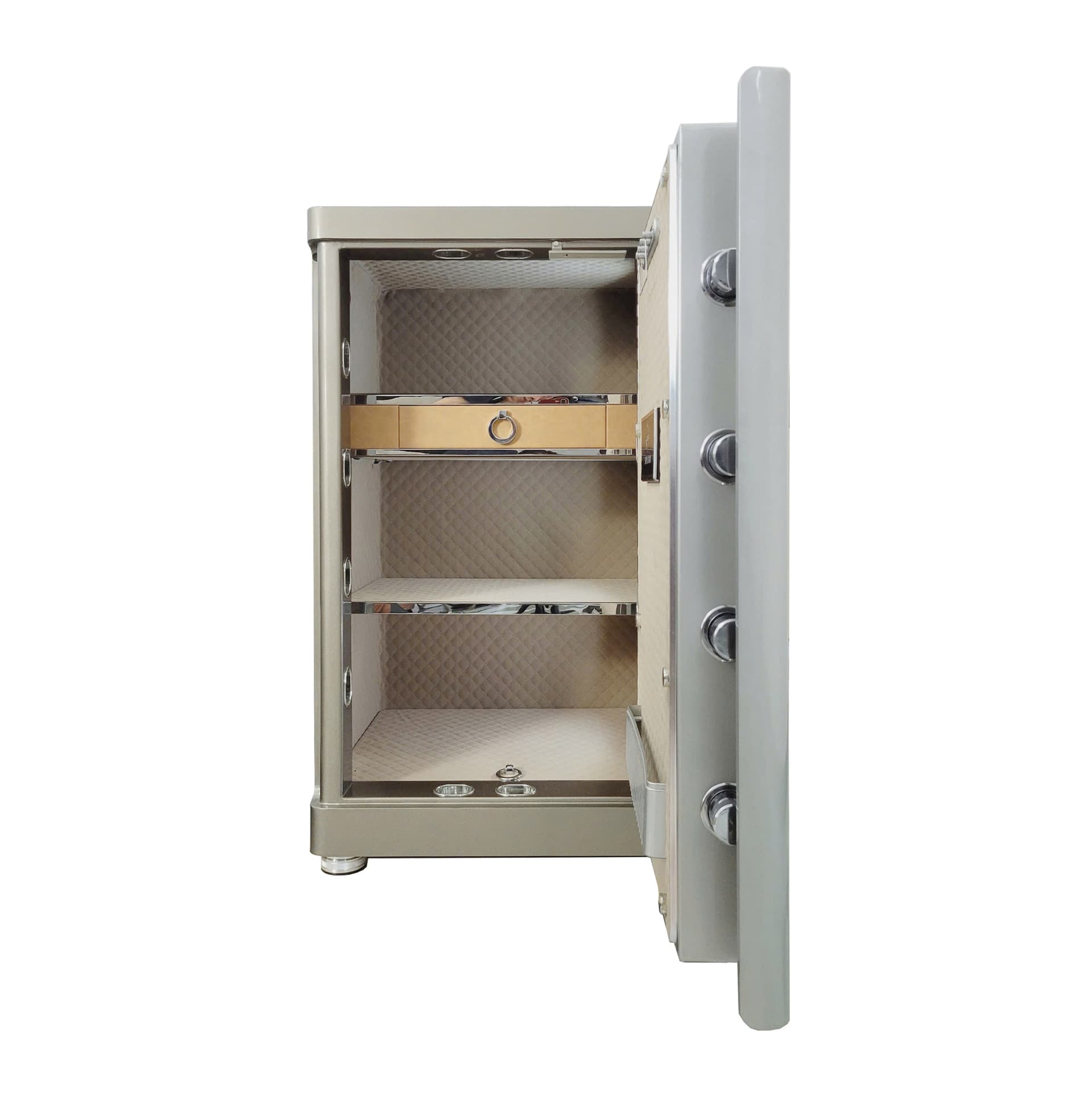 Két sắt BOFA FDG-A1/D-80BJ III mở cửa để quan sát khoang bên trong