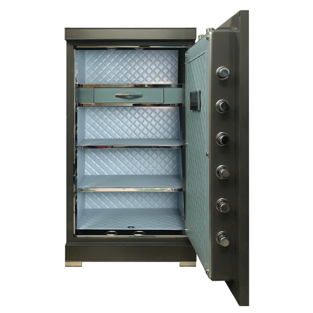 Két sắt BOFA BJ-100LJ mở cửa để quan sát khoang bên trong