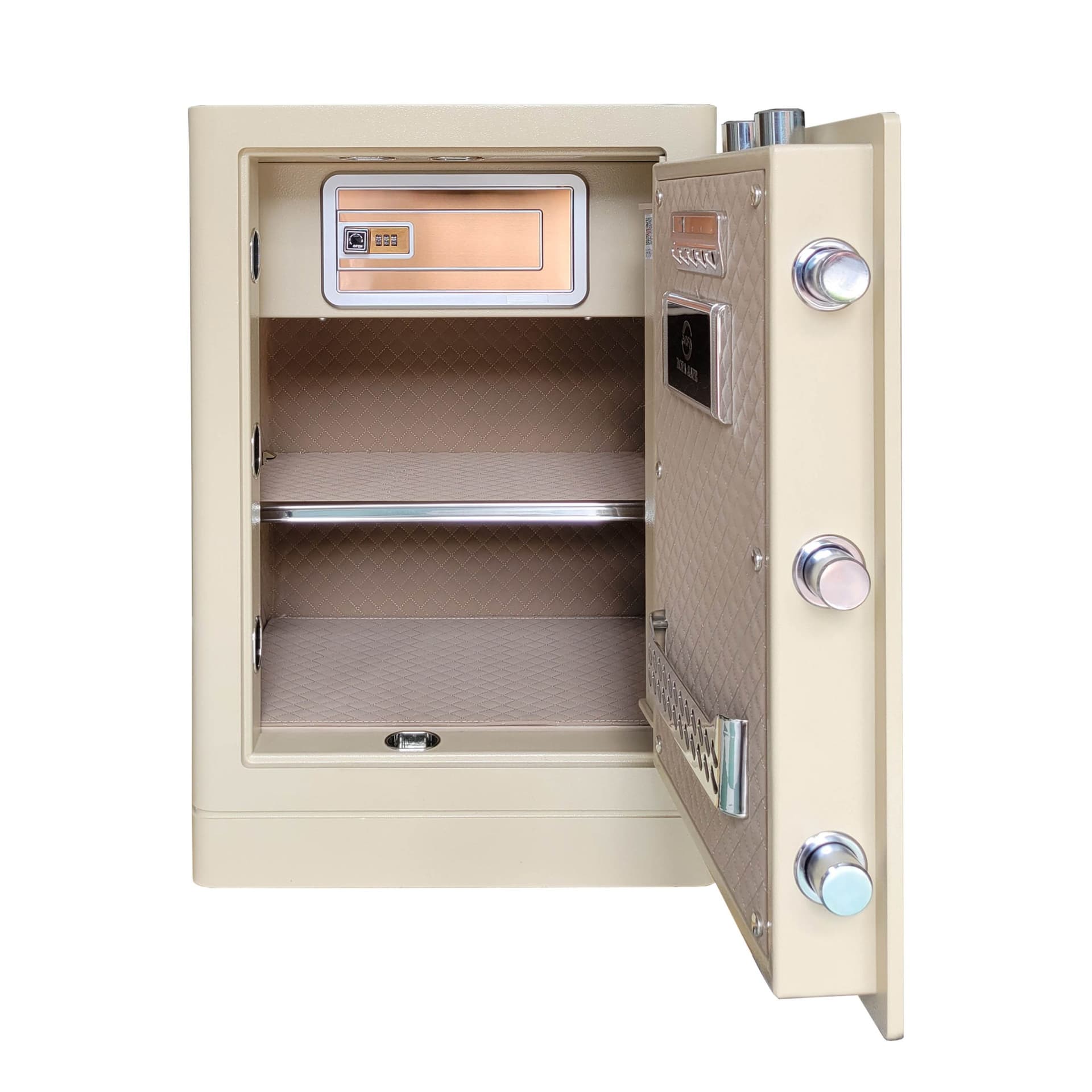Két sắt BOFA FDG-A1/D-60 mở cửa để quan sát khoang bên trong
