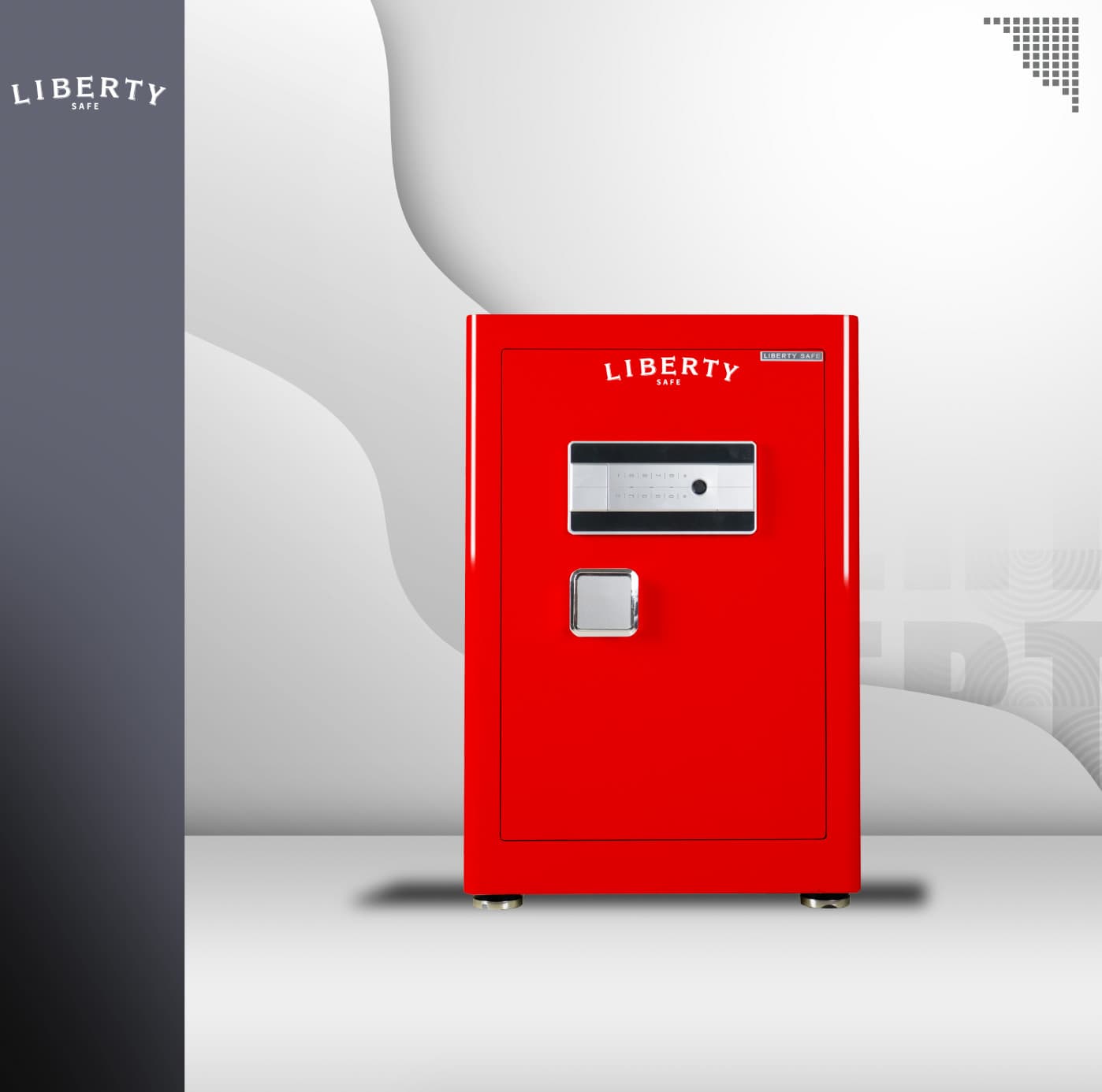 Két Sắt LIBERTY LB68S SPECIAL EDITION - Đỏ ruby