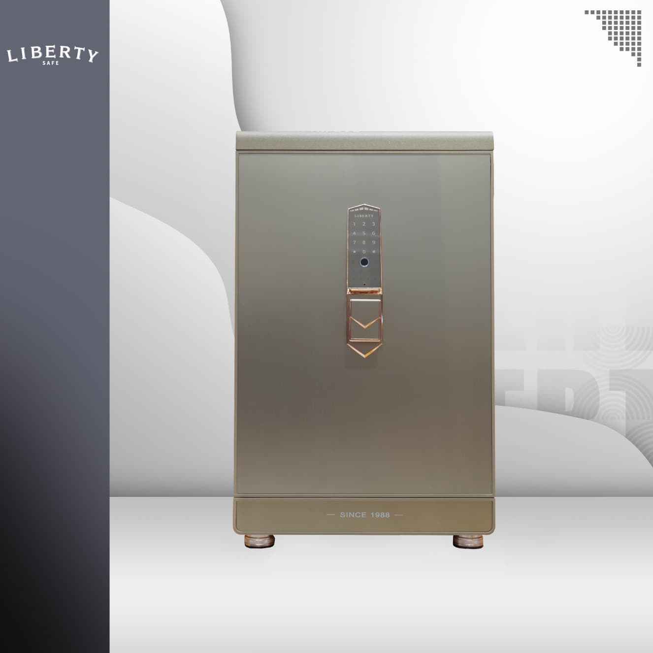 KÉT SẮT LIBERTY PREMIUM LB79S5II - Gold Ánh Kim