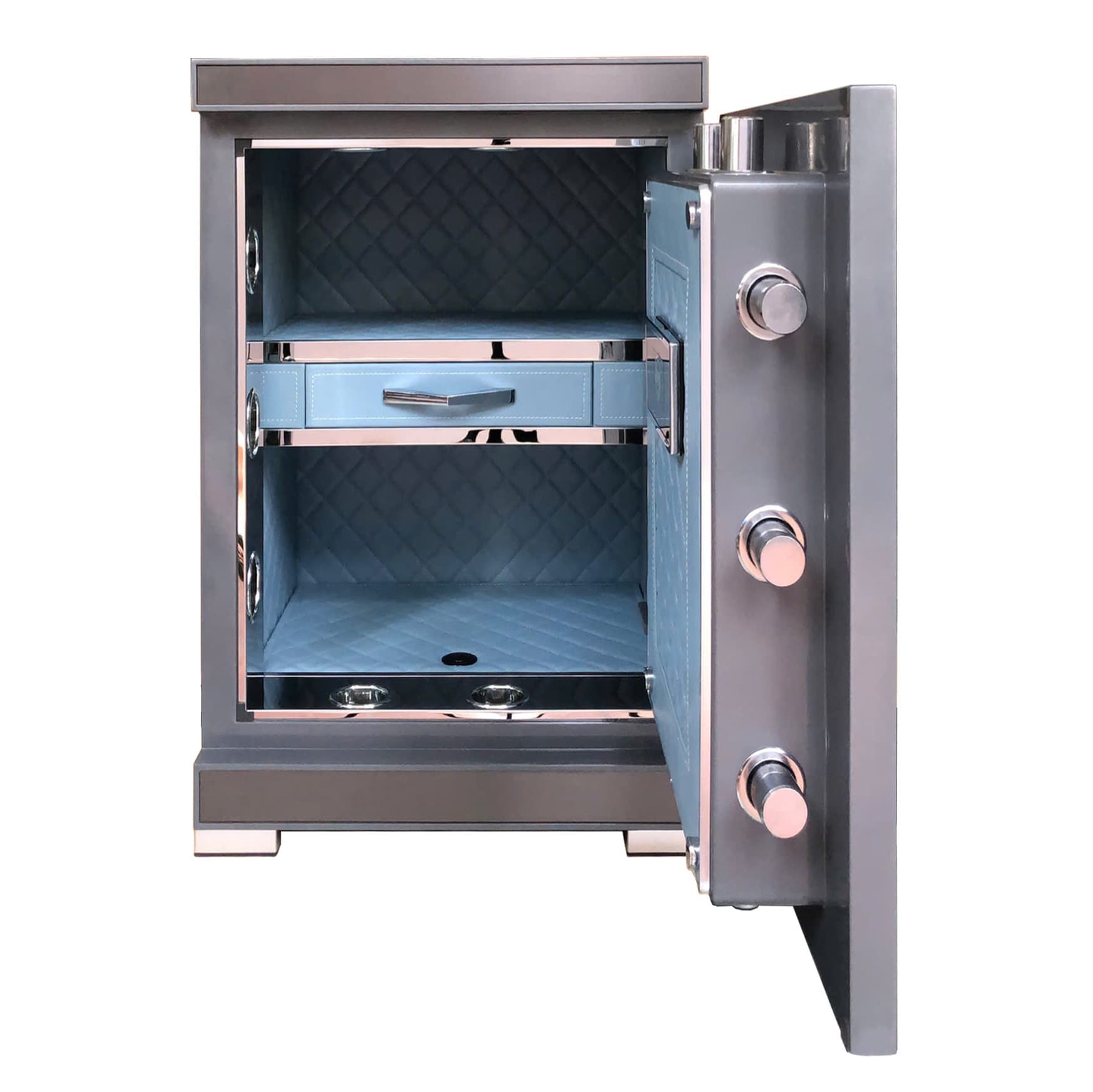 Két sắt BOFA BJ-70LJ mở cửa để quan sát khoang bên trong