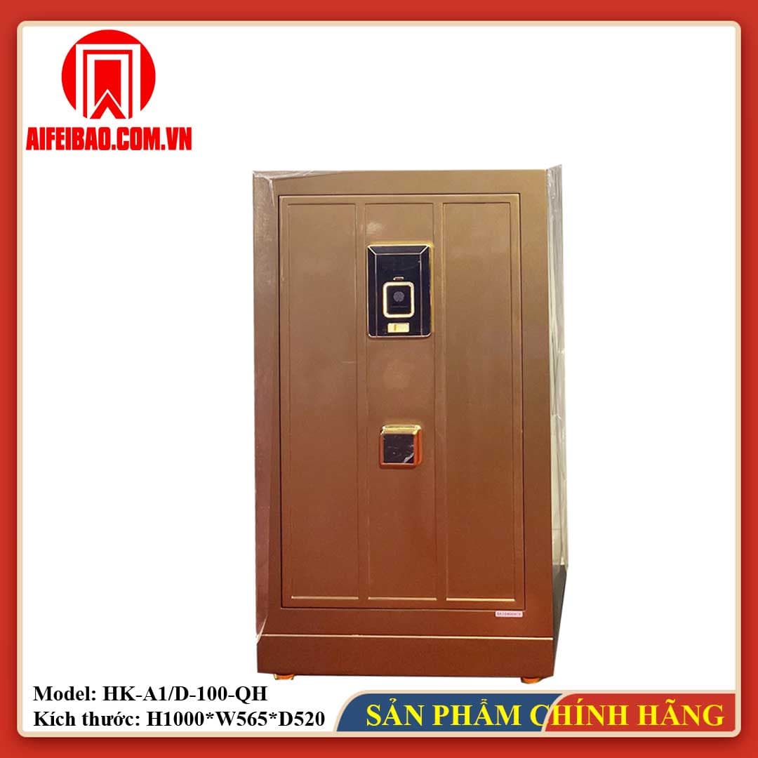 Mặt trước két Aifeibao HK-A1/D-100-QH màu đồng