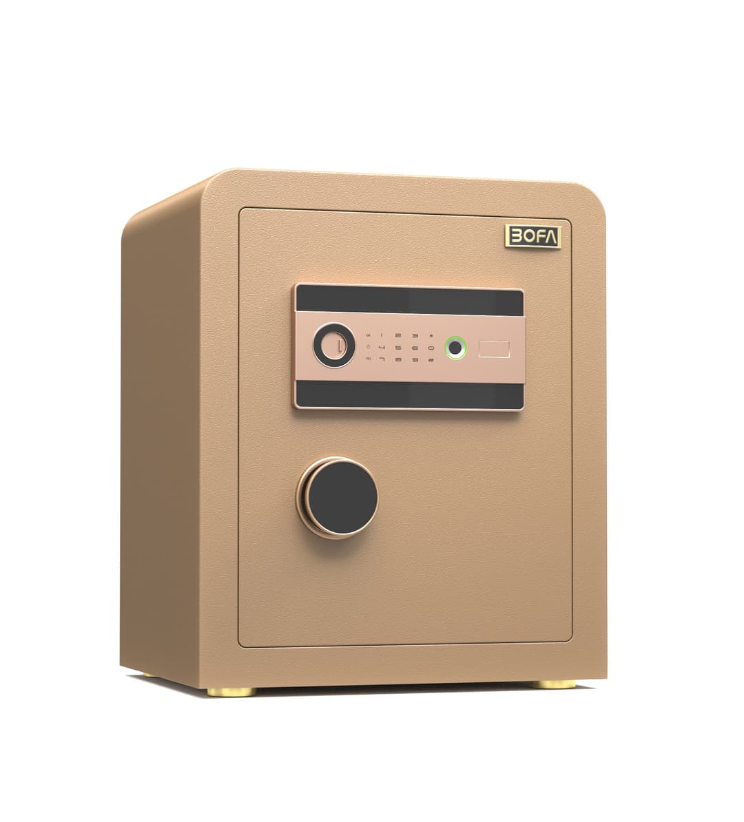 Két sắt BOFA ZB-45DY nhìn từ góc nghiêng