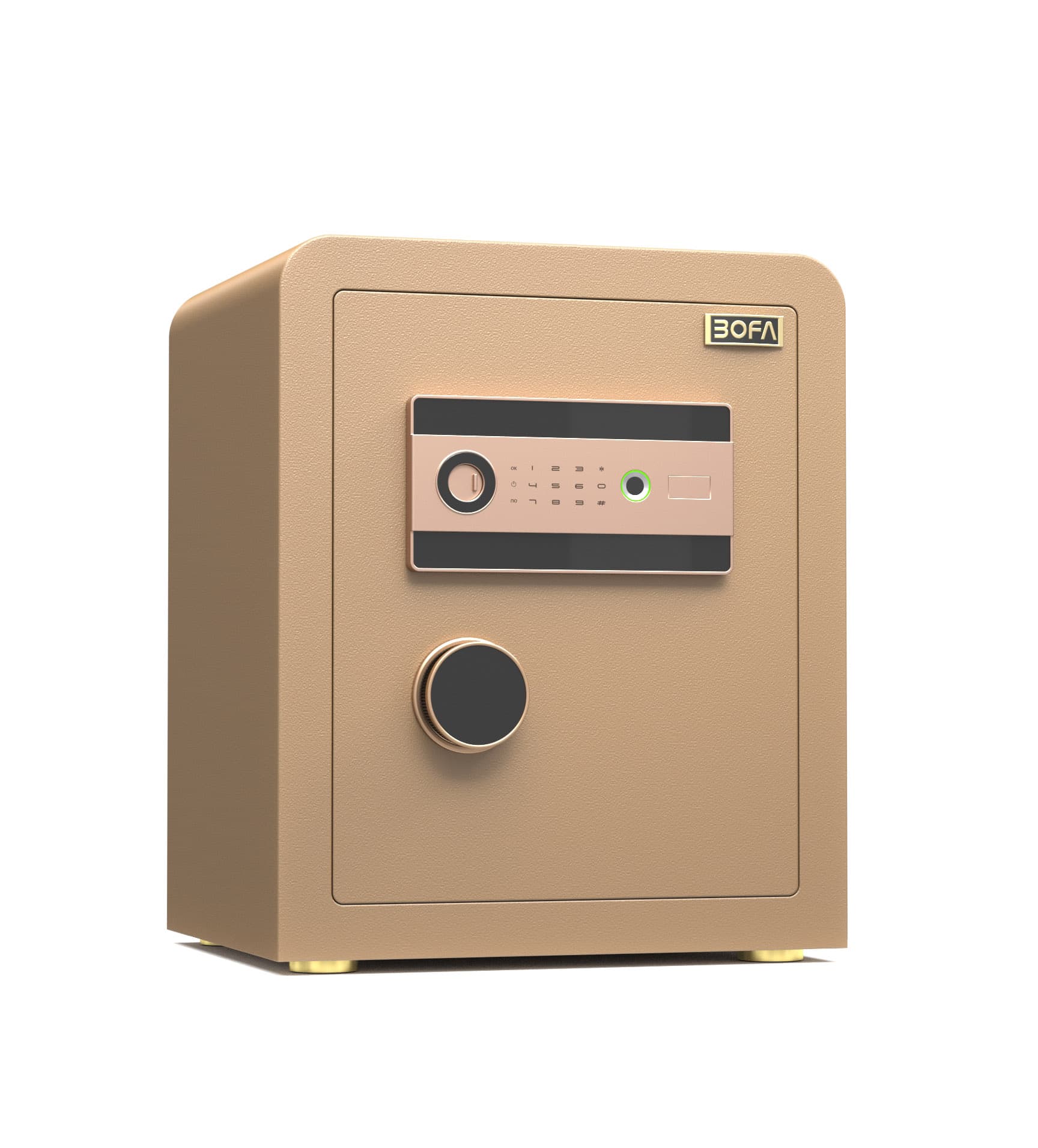 Két sắt BOFA ZB-45DY nhìn từ góc nghiêng
