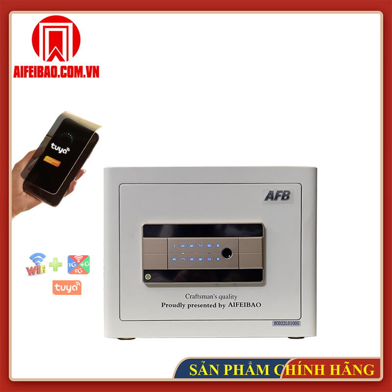 Mặt trước két Aifeibao HK-A1/D-30HM màu trắng