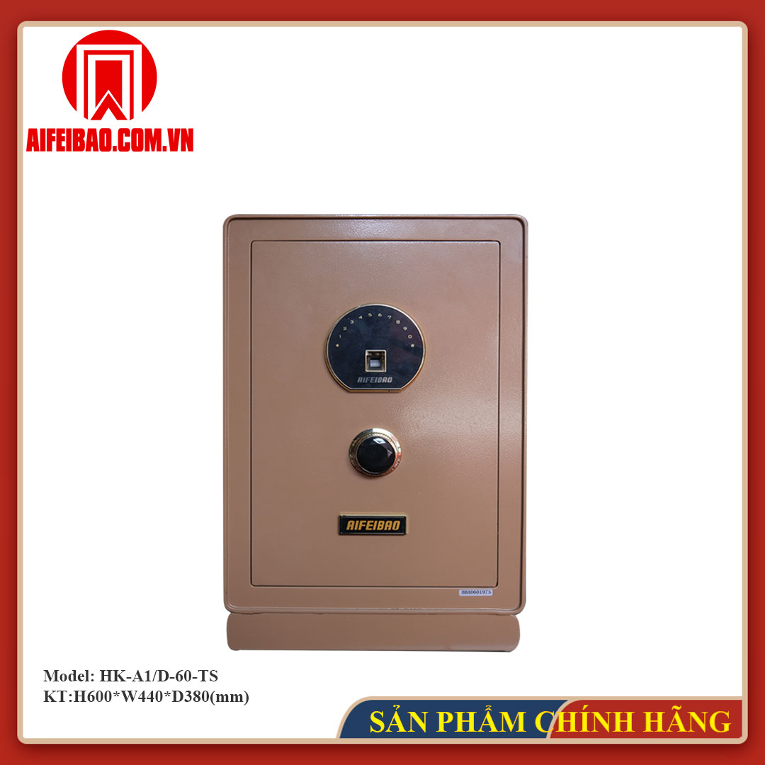 Mặt trước két Aifeibao HK-A1/D-60-TS màu nâu