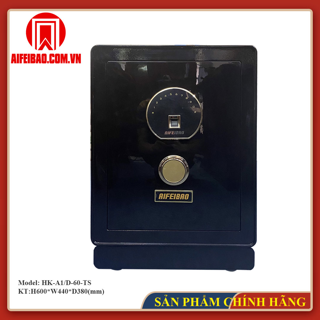 Mặt trước két Aifeibao HK-A1/D-60-TS màu đen
